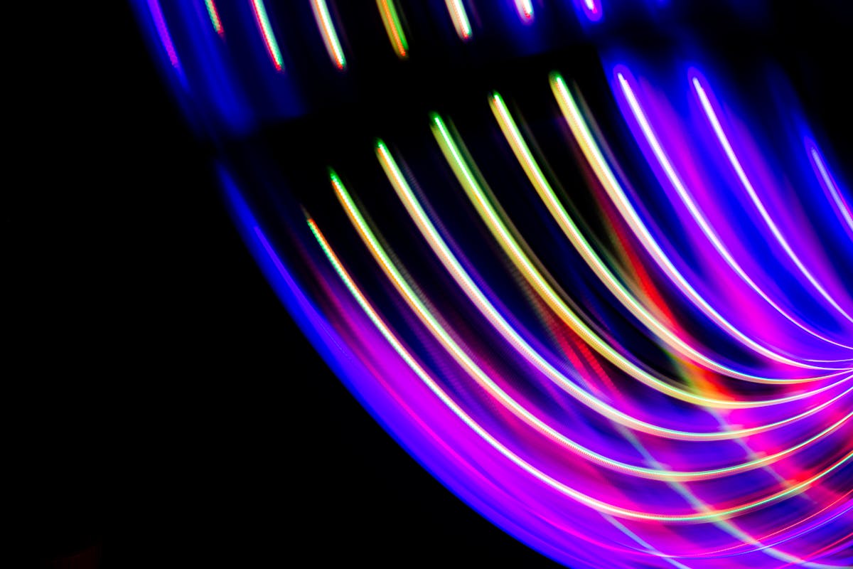 Farbige Lichteffekte