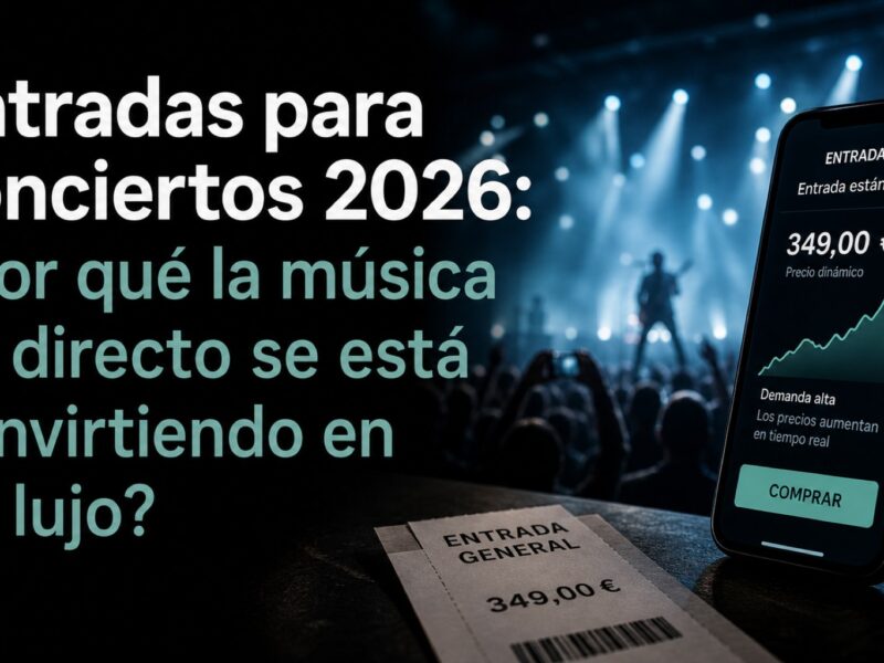 Entradas para conciertos 2026: ¿Por qué la música en directo se está convirtiendo en un lujo?
