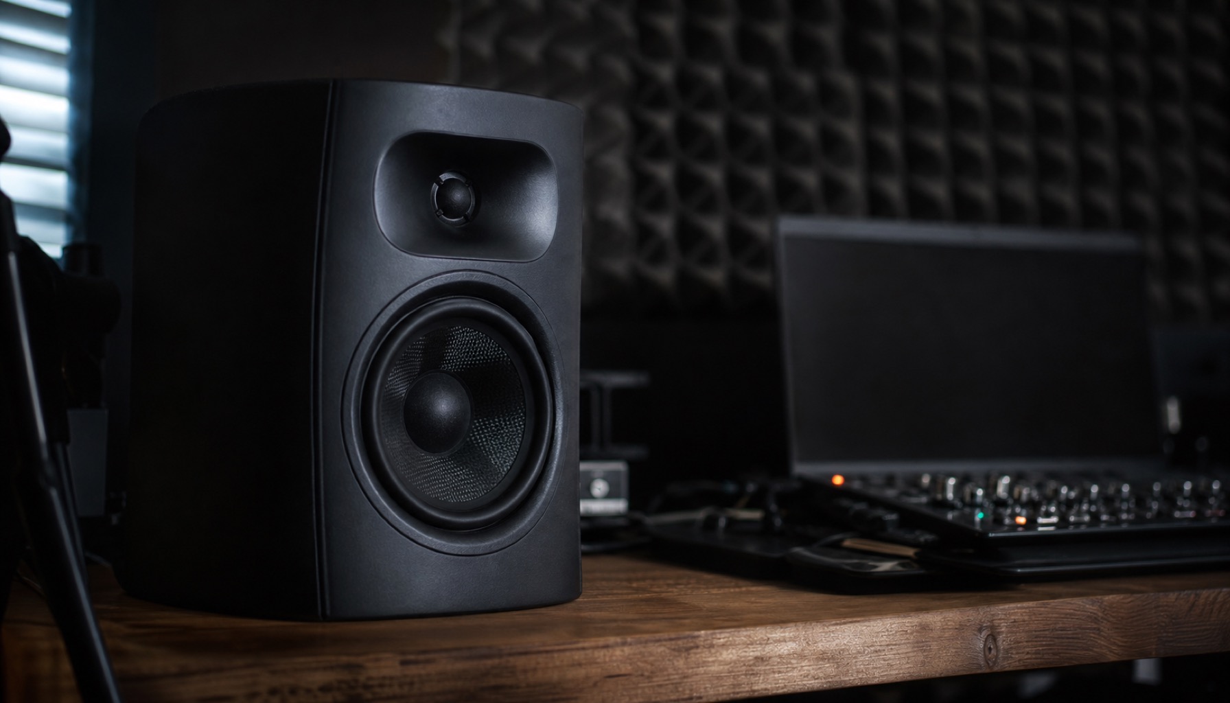 Nahfeld-Studiomonitor im Homestudio